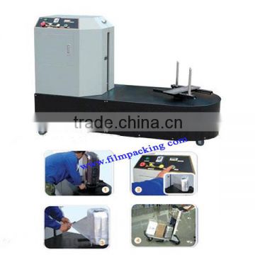 Packaging material plastic film luggage wrapping machine