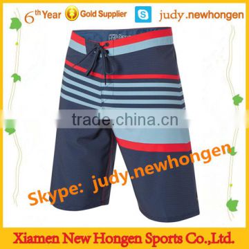 fashion design custom striped beach shorts, beach shorts for men