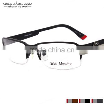 New Italy Design Glasses Frame Classic Stainless Steel Metal Eyeglasses Optical Frames Eyewear SM4014