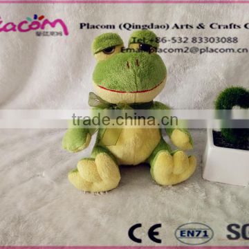 New design Customize High quality Cute Fashion Kid toys and Holiday gifts Wholesale Cheap Plush toy Frog