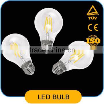 2015 newpeak new products PD Lamp A60 led decorative filament light bulb 110v 240v with e27 e26 b22