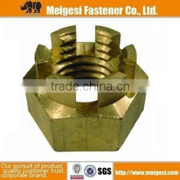 DIN935 Stainless steel Hex Slotted Nut