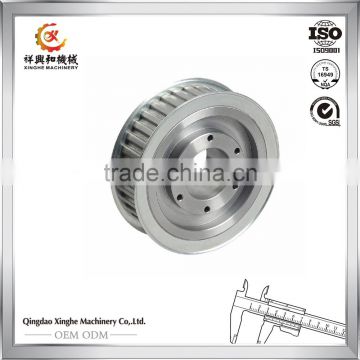 Steel investment casting precision steel timing pulleys