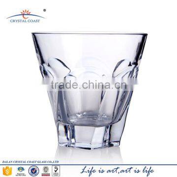 Mini rock glass DOF whisky glass cup 270ml high quality whiskey glass wholesale