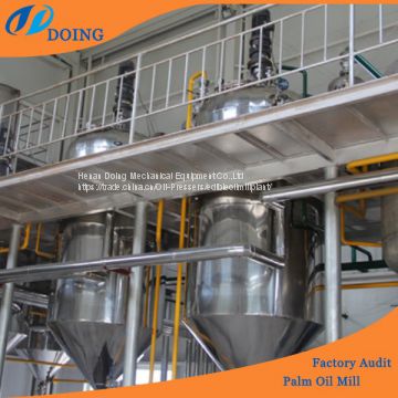 50T/D Palm oil refinery plant/palm oil refining machine