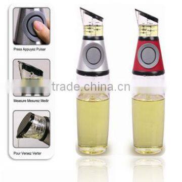 Easy Press & Measure Oil Vinegar Dispenser Container
