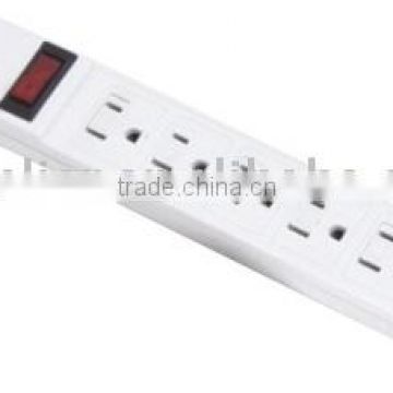 6 outlet UL power strip outlet strip relocatable power tap(09-PT6640)