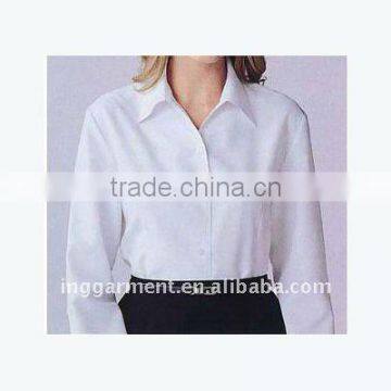 Ladies White Dress Shirt