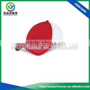 customized high quality 3/4 mesh hat with 3D embroidery logo