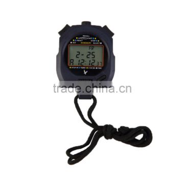 LEAP PC3830A Professional Stopwatch Large-screen Digital LCD Timer Chronograph Counter with 3 Row 30 Memories Stop Watch