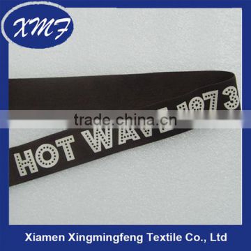 Printed Knitted Elastic Tape/Silicone Printed Non-slip elastic band