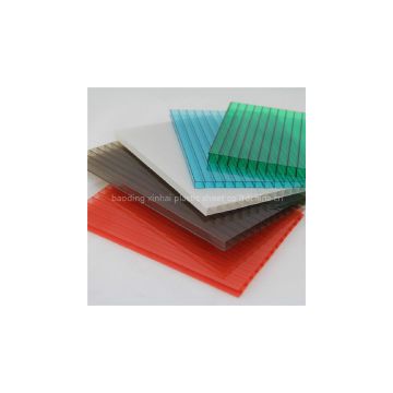 XINHAI Bayer Cheap Price Plastic 3.8mm Thickness Hollow Policarbonate Panel