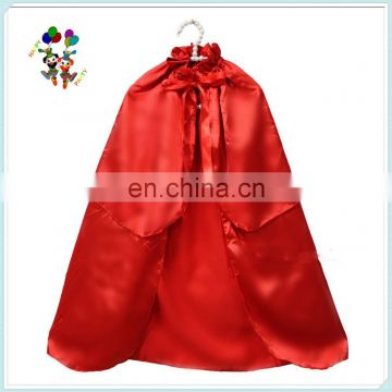 Red Satin Halloween Party Cosplay Costume Cloak HPC-0553