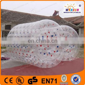 best selling inflatable wheel toy,water roller bumper inflatable ball for sale
