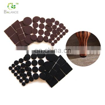 Self adhesive furniture felt pad for table chair feet protector pads