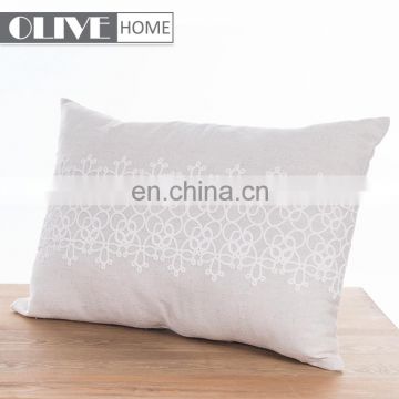 Cheap wholesale 100% polyester fabric cushion cover decorative macrame pillow with foam