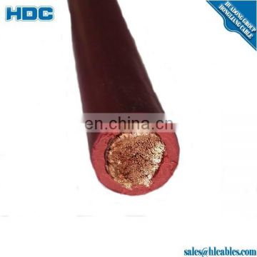 flexible rubber cable EPR insulation 50mm2 70mm2 welding cable