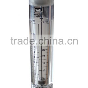 acrylic water rotameter &acrylic pipeline flow meter