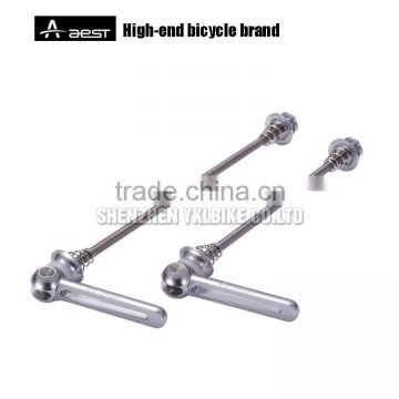 hot sale road bicycle parts titanium quick release & skewers for road bike