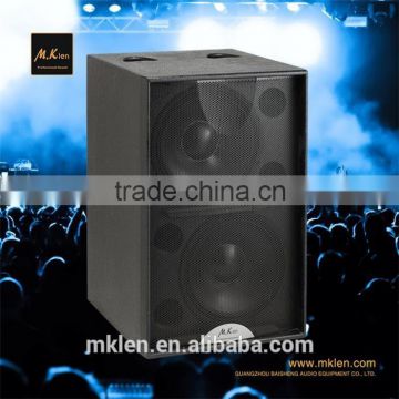 WS-2A Trade assurance, dual 15 inch passive subwoofer