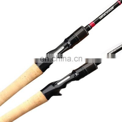 Portable Fishing Rods Ultralight Portable Fishing Rod ，3 Sections Travel  Pole Boat Fishing Rod Spinning Carbon Fiber Fishing rods Lure Weight  70-250g