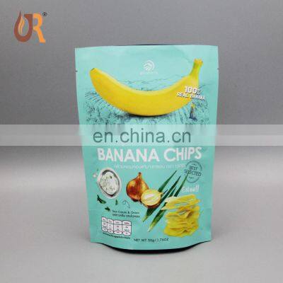 Snack Crisps printed plastic bags/ Snack plastic packaging bag for potato chips