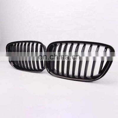 For BMW 5 series GT F07 front grill for single slat line replacement kindly grill glossy black style 2009-2019