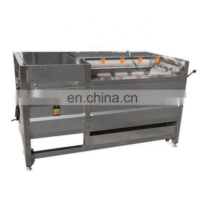 Customized Ce Certificate Vegetable And Potato Washing Machine Automatic Vegetable Washing Machine Veggie Ginger Peeling