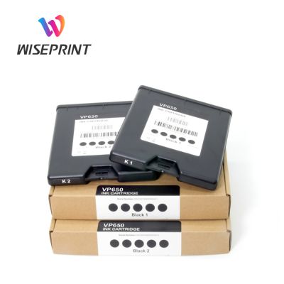 WisePrint Compatible VIP Memjet Ink Refill VP650 VP-650 VP 650 Dye Ink Cartridge For Suitable 200ml Color Label Printer