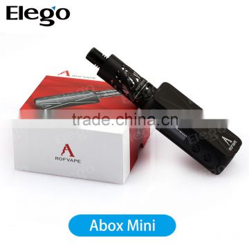 Elego Wholesale 50W temp control mod Abox Mini, huge vapor starter kit Rofvape ABOX Mini in Large Stock