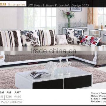 Malaysia Johor Batu Pahat Lovinna L Shape Fabric Sofa ( Full Washable ) Model 2015