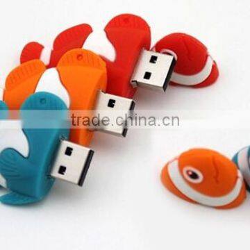 Promotion cartoon fish usb flash drive 8gb 16gb                        
                                                                                Supplier's Choice