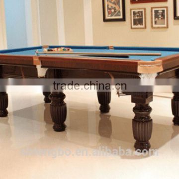 Economic 8ft MDF billiard table,classic type pool tables on sale