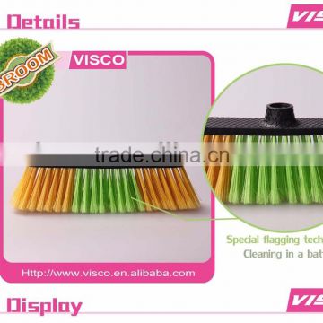 bright color heavy duty plastic broom,NO15B