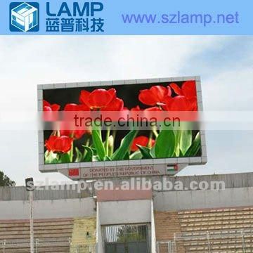 Lamp P10 outdoor full color LED sports screen