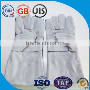 10.5 inch working gloves ,leather welding gloves