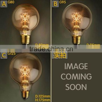 antique incandescent edison light bulbs vintage for Chandelier lighting