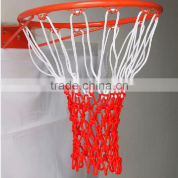High quality three- colored nylon basketball nets