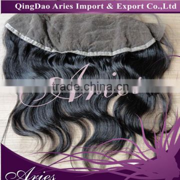 8a Cheap Peruvian Lace Frontal Closure 100%Unprocessed Human Hair 13x4 Bleached Knots Virgin Frontal Body Wave Full Lace Frontal