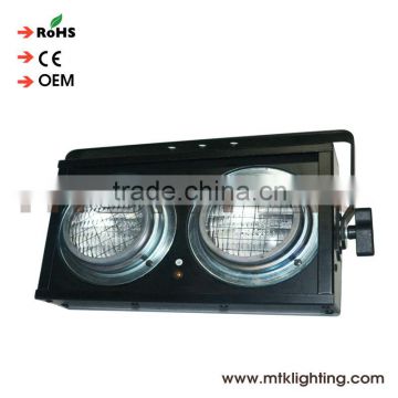 Professional disco project light 2 eyes dmx stage blinder light audience blinder                        
                                                Quality Choice