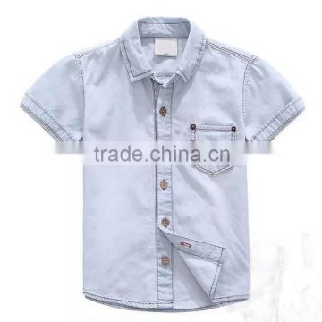 wholesales China summer sweat boys fashion skinny korean type denim teenager jeans shirts