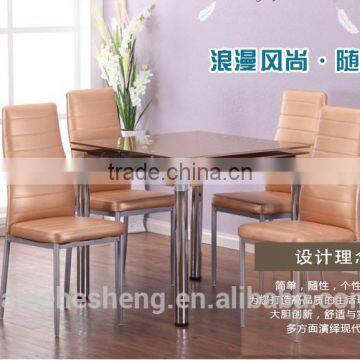 stainless steel table bases funriture dining table extension hardware cheap dining chairs set of 4