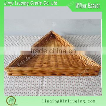 2016 Willow food tray/Rectangular French bread baskets / Willow bread baskets /Rattan wicker bread baskets