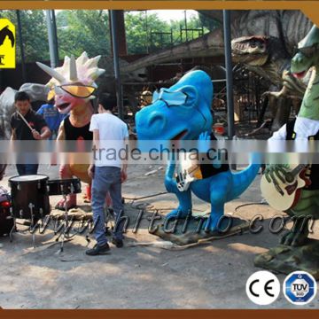 Amusement Park Interactive Dinosaur Model