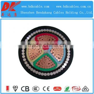 0.6/1KV PVC insulated and sheathed steel wire armored Power Cable