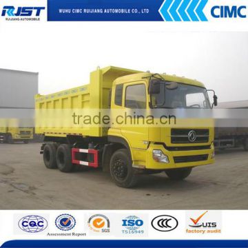 Dongfeng 6x4 dump truck 20 ton capacity auto tipper