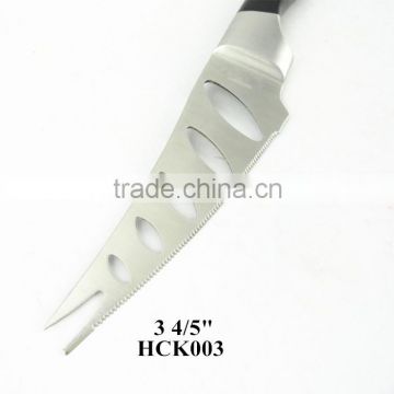 Serrated Edge With Forked Tip Blade Cheese Knife