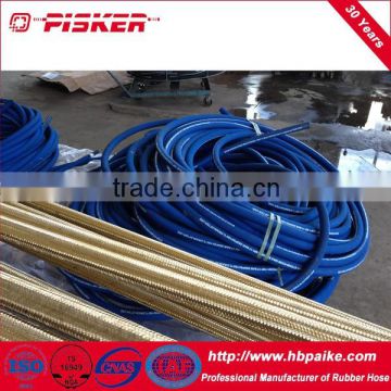 one wire braided steam hose / tube / pipe high working pressure