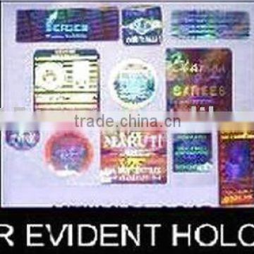 Tamper Evident (TE) Hologram