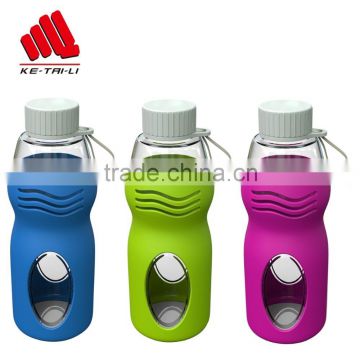 FDA grade silicone protective sleeve for glass bottle